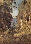 Levitan, Isaak Gorge oil painting reproduction